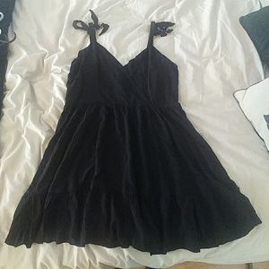 Black summer dress